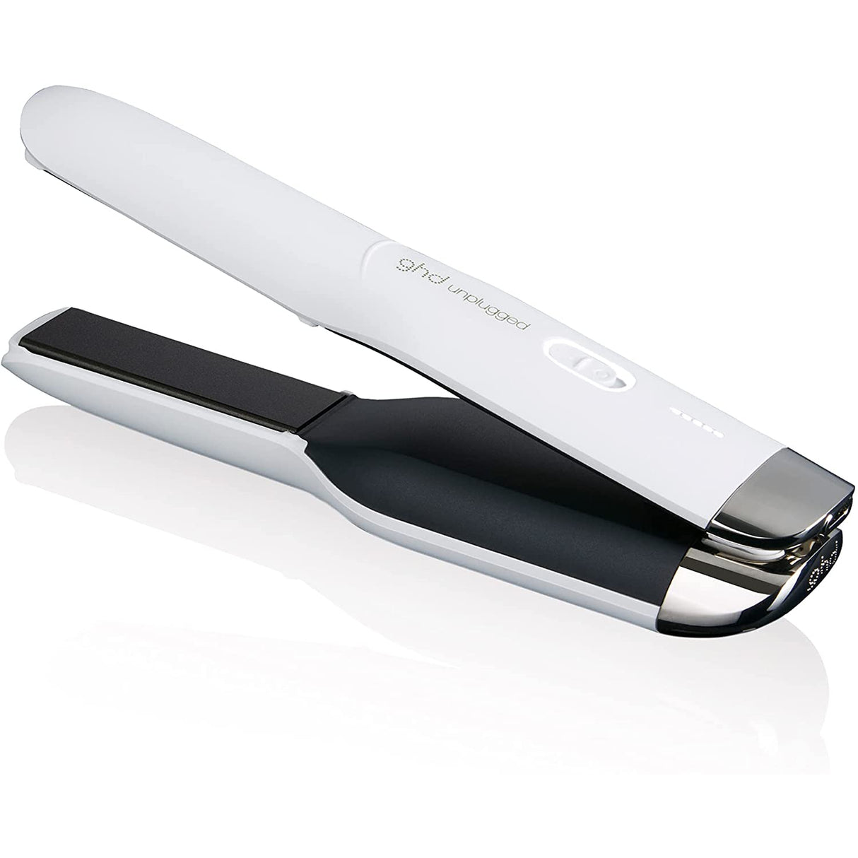 GHD Unplugged Mini Cordless Hair Straighteners - White