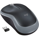 Logitech M185 Compact Wireless Mouse - Black - Refurbished Excellent