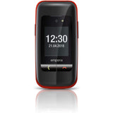 Emporia One Flip Phone 2G 2.4" - Black/Red - Refurbished Excellent