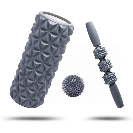 FitBeast Foam Roller 2 in 1 for Deep Tissue Massager