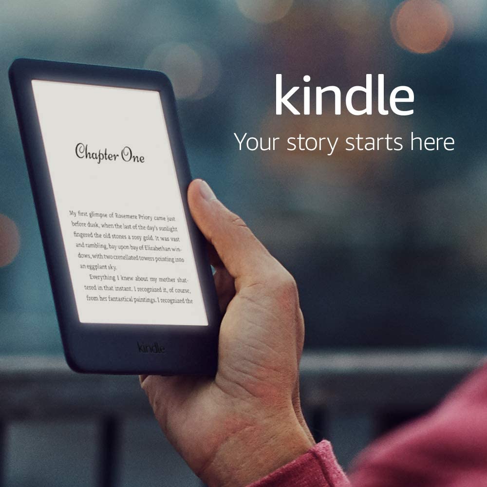 Kindle, Now with a built-in front light, Black