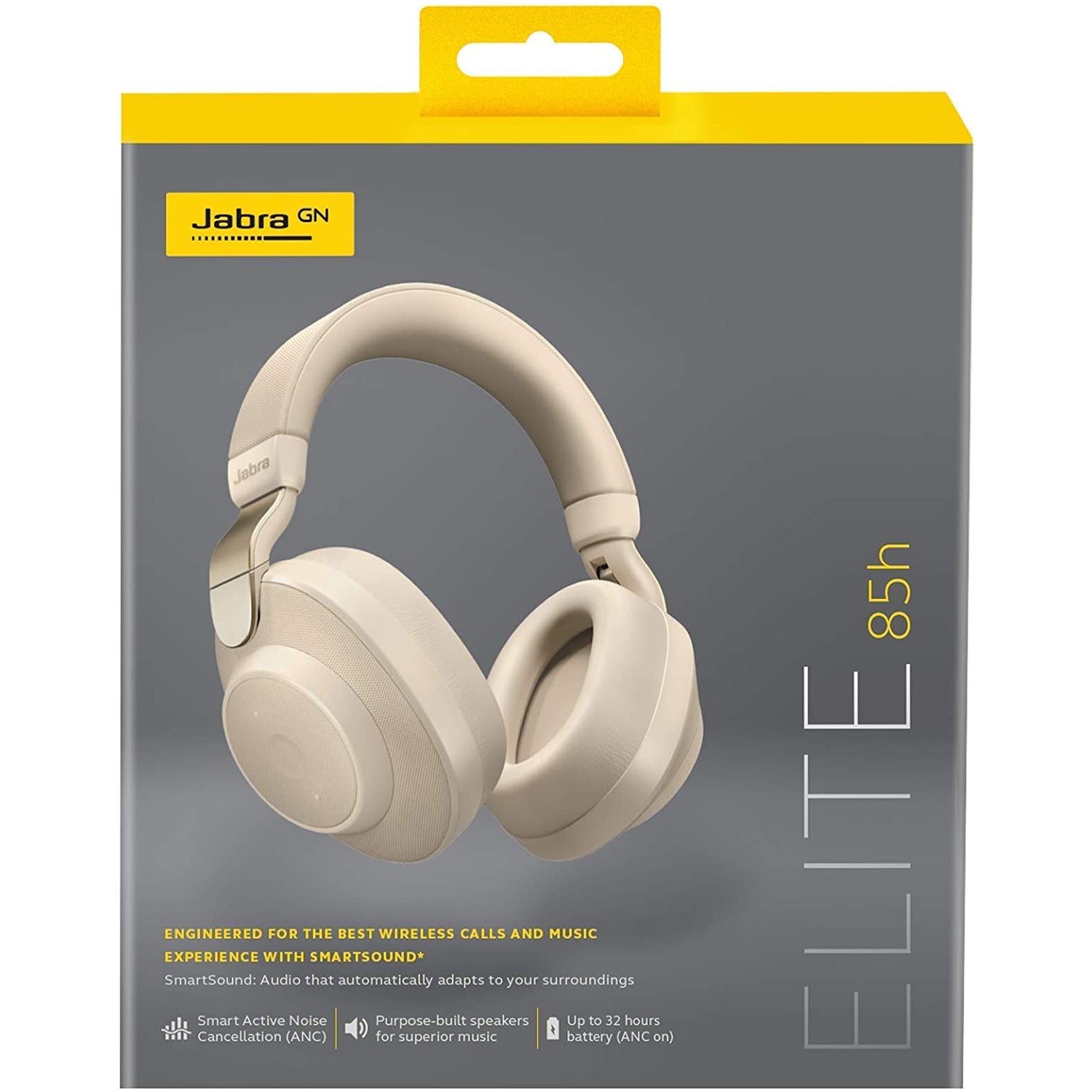 Jabra Elite 85t Headphones - Gold Beige | Stock Must Go