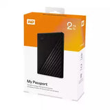 Western Digital My Passport for Mac Portable Hard Drive - 2 TB - Black