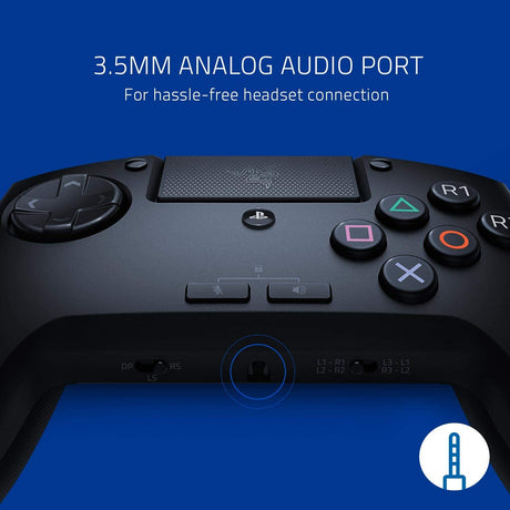 RAZER Raion: Fightpad for PS4 and PS5, Arcade Fightpad - Black