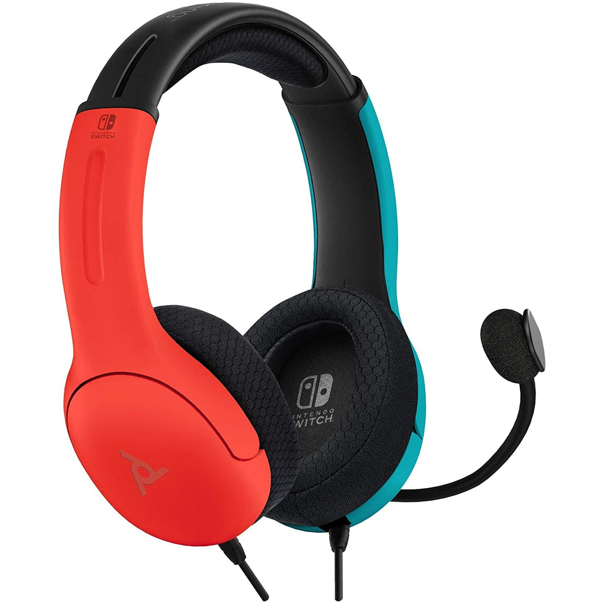 PDP LVL40 Wired Stereo Headset for Nintendo Switch - Blue/Red - Refurbished Pristine