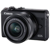 Canon EOS M100 EF-M 15-45 IS STM - Black