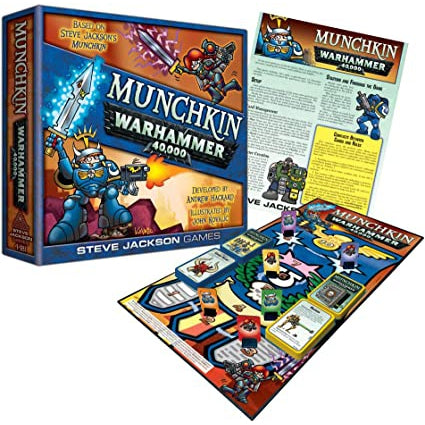 Steve Jackson Games - Munchkin: Warhammer 40000 - Board Game