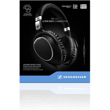 Sennheiser PXC 480 Around-Ear Noise Cancelling Headphones - Black - Refurbished Pristine