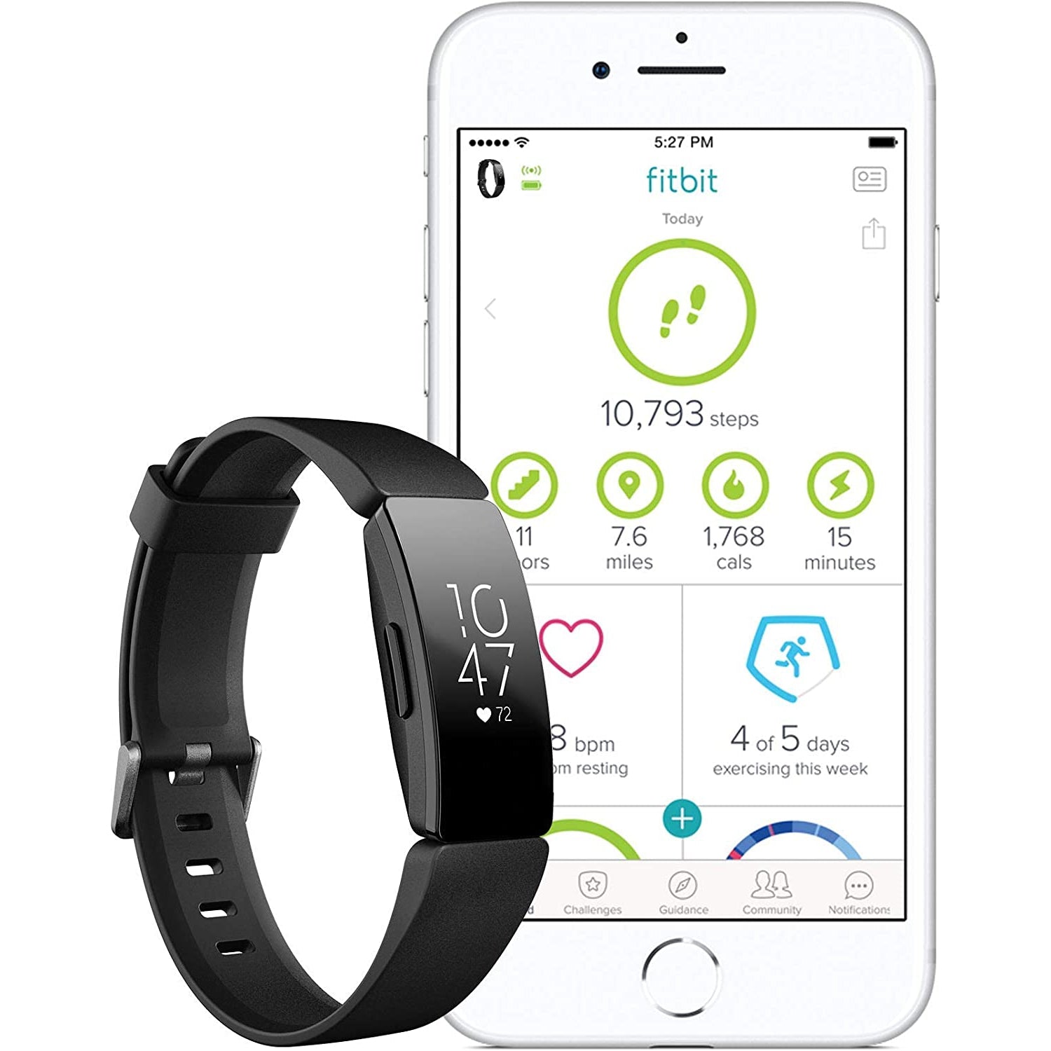 Inspire hr fitness online tracker