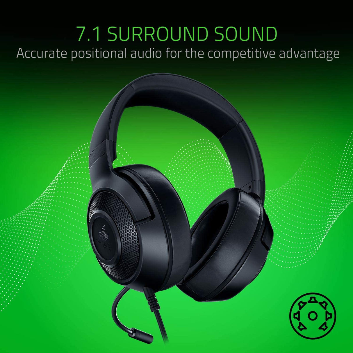 Razer Kraken X Lite Ultralight Multiplatform Gaming Headset