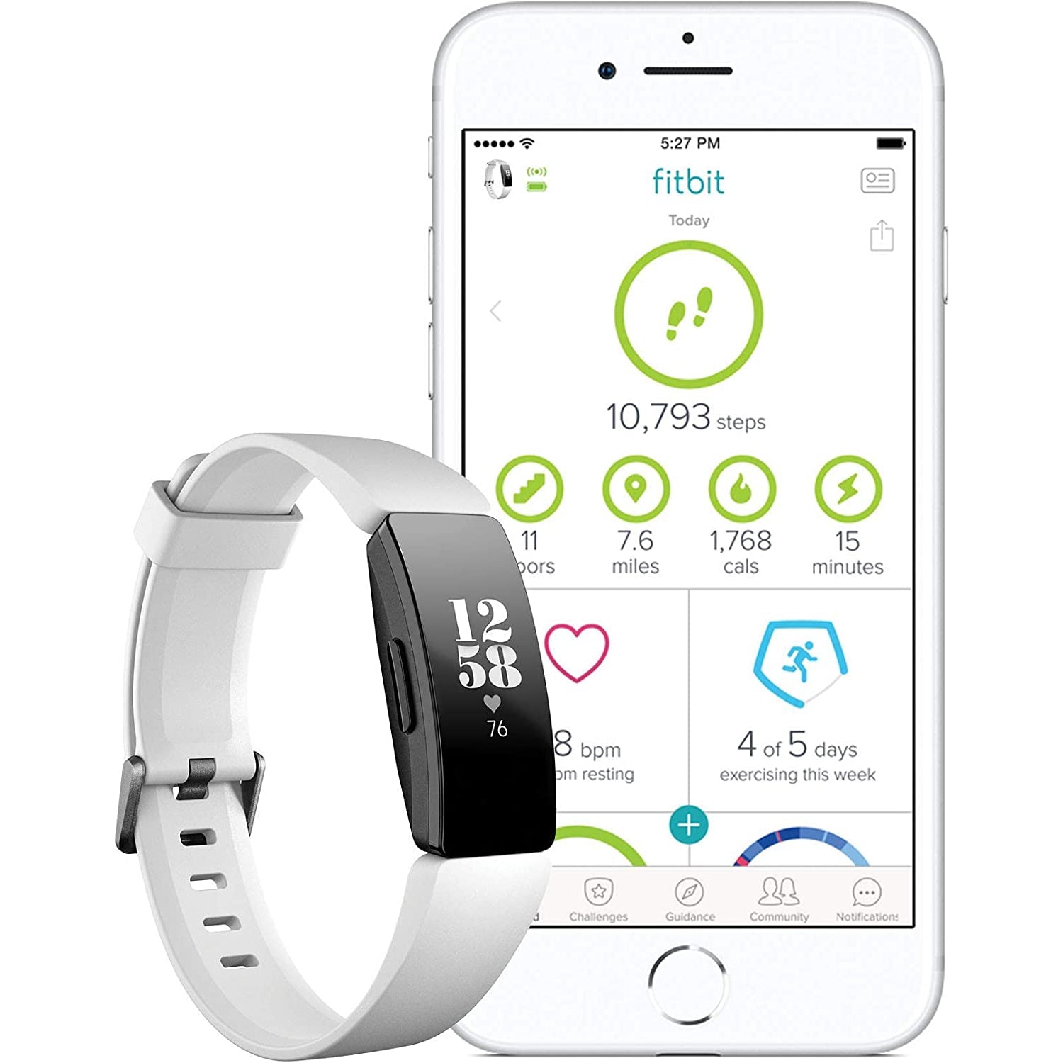 Fitbit inspire hr online health