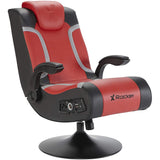 X Rocker Vision 2.1 Wireless Pedestal Chair - Black / Red