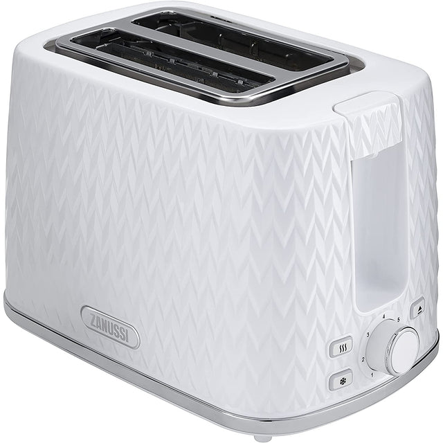 Zanussi ZST-6550-WT 2-Slice Toaster - White - New