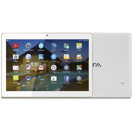 BEISTA 10.1" Tablet, Android 5.1 Quad Core, 2GB RAM, 16GB ROM - White