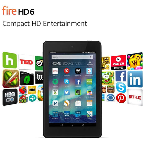 Amazon Fire HD 6 (PW98VM) - 8GB - White