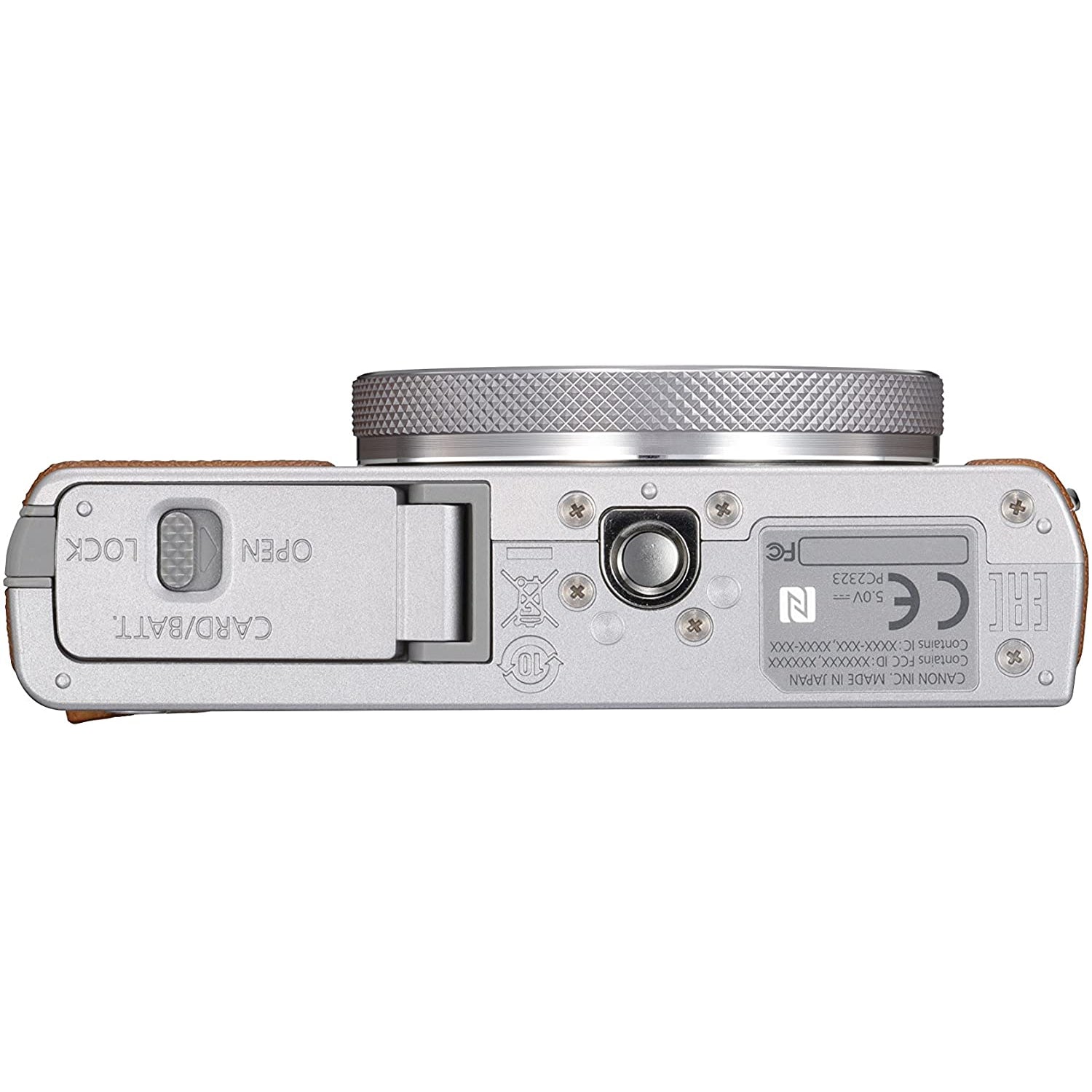 Canon PowerShot G9 X Mark II Digital Camera, 1080p, 20MP, 3x, Tan