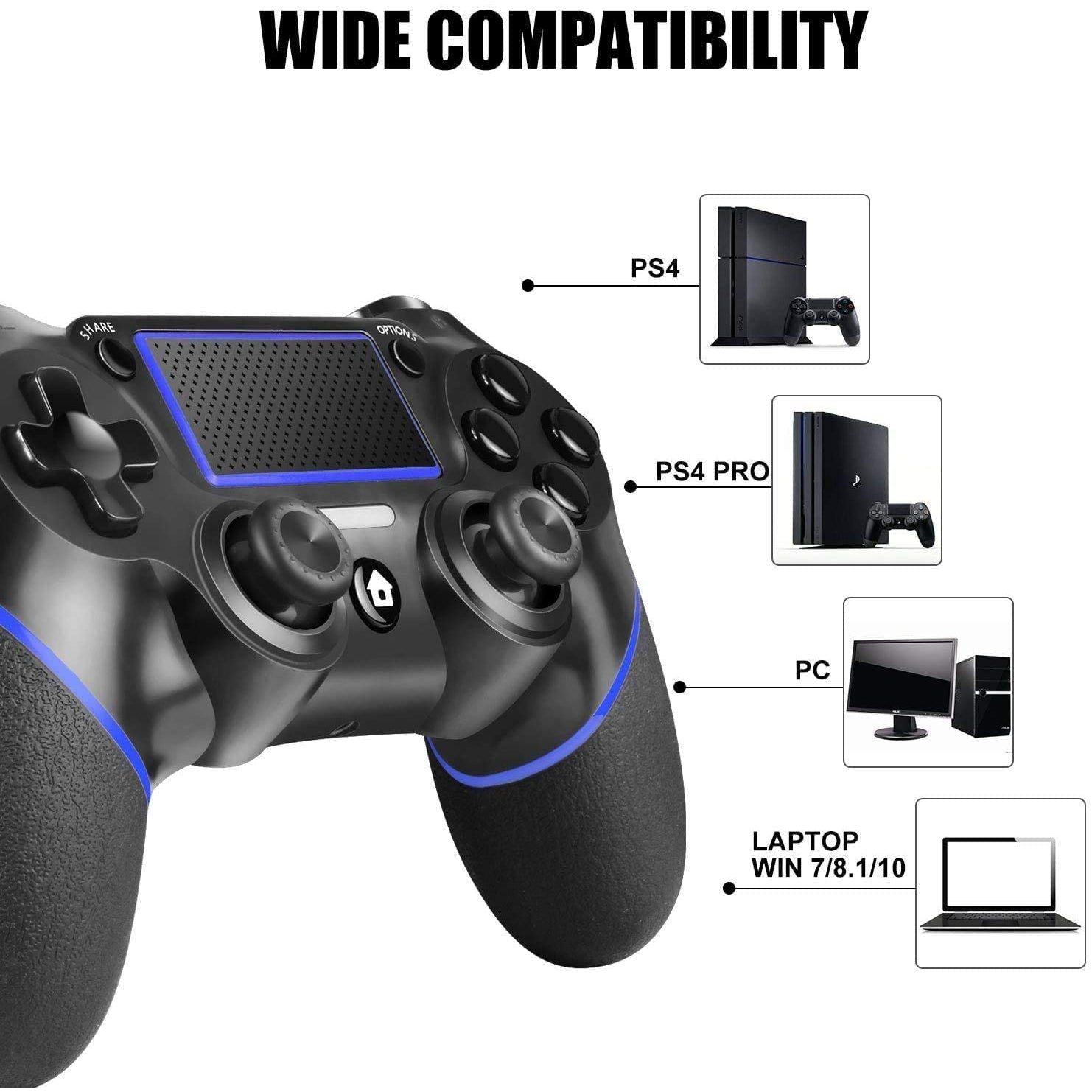 Sades C200 Gamepad PS4 Controller Stock Must Go