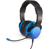 PowerA FUSION Wired Gaming Headset with Mic - PC, Xbox, PS4 - Blue