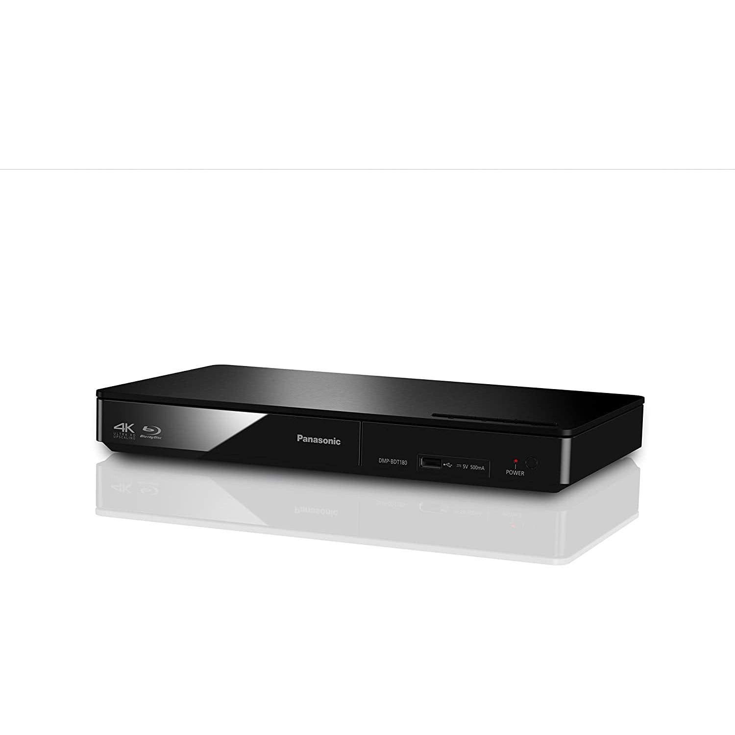 Panasonic DMP-BDT180EB 3D Smart Blu-Ray Player - Black - Refurbished P