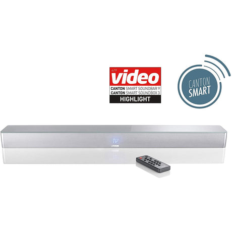 Canton Smart Soundbar 9 - Virtual Surround System 2.1 - Silver