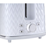 Zanussi ZST-6550-WT 2-Slice Toaster - White - New