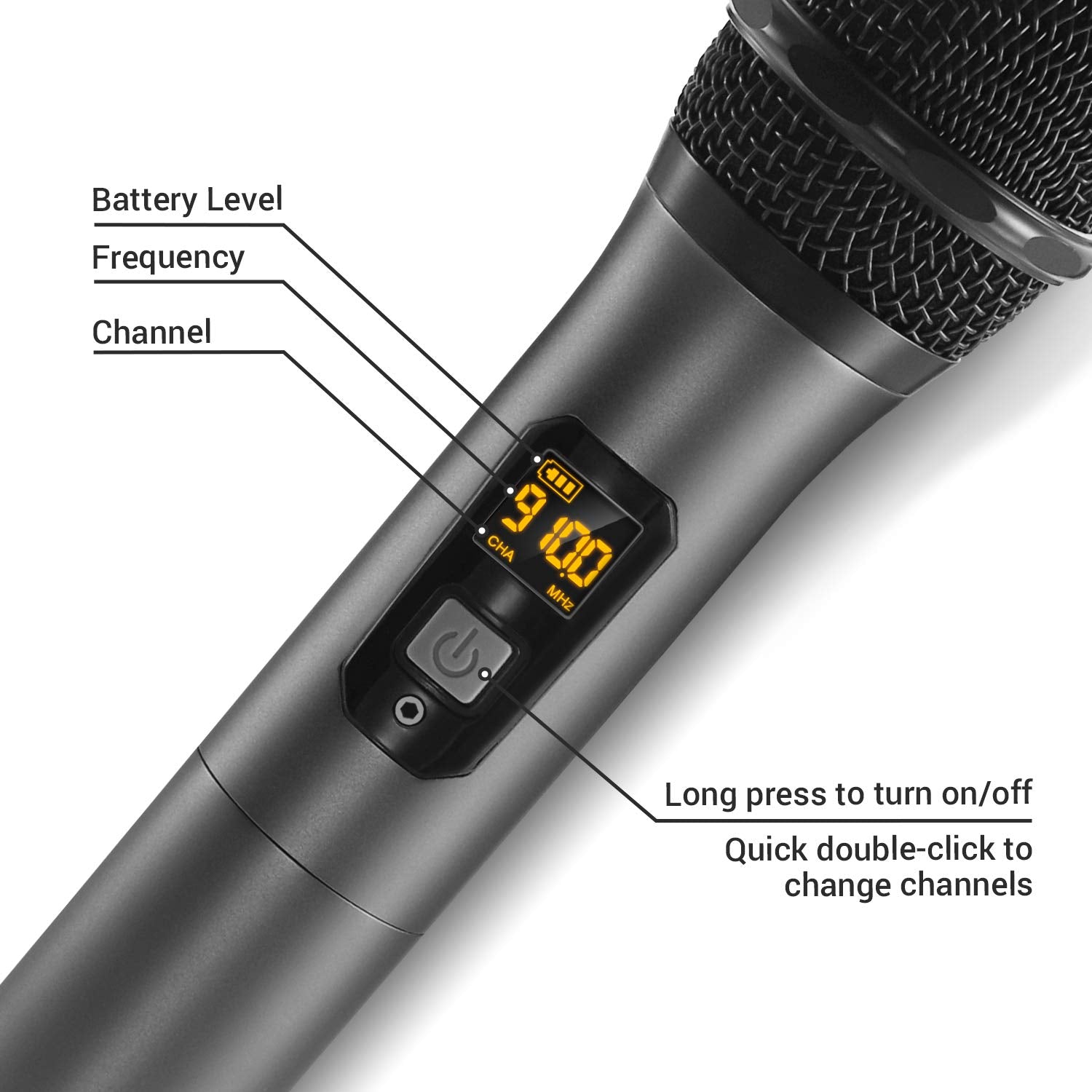 Tonor TW 820 Dual Wireless Microphone