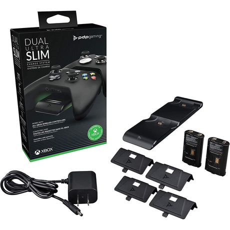 PDP Gaming Dual Ultra Slim Charge System for Xbox - New