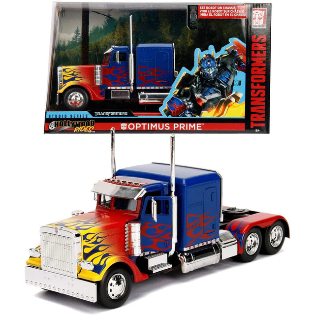 Transformers Optimus Prime Die Cast Truck Action Figure