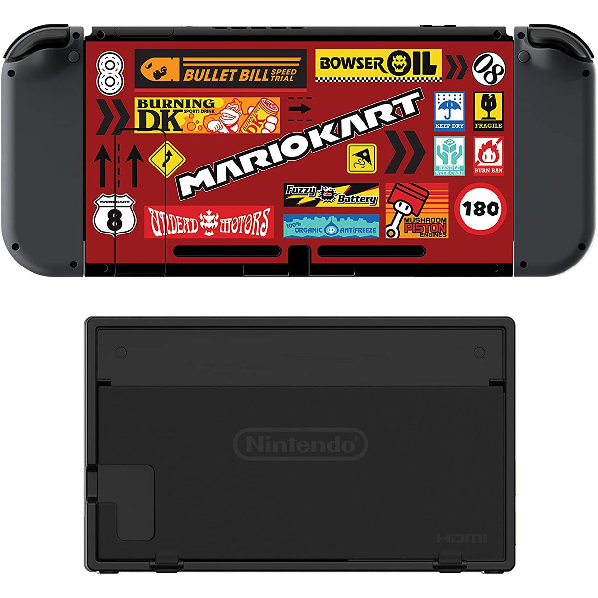 PDP Nintendo Switch Mario Kart Play and Protect Skin - Black
