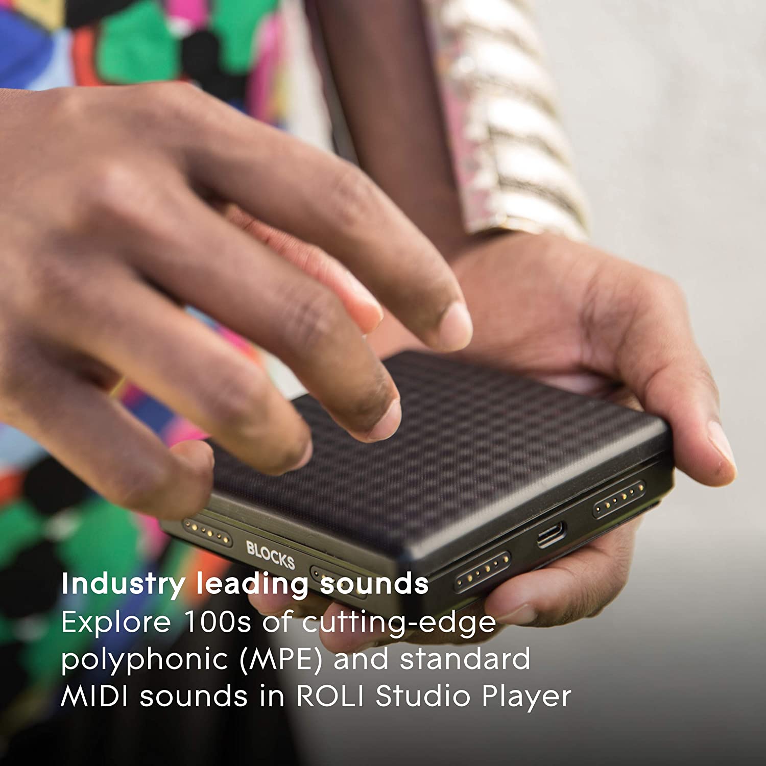 ROLI Lightpad Block, Musical Touchpad - Black