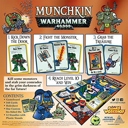 Steve Jackson Games - Munchkin: Warhammer 40000 - Board Game