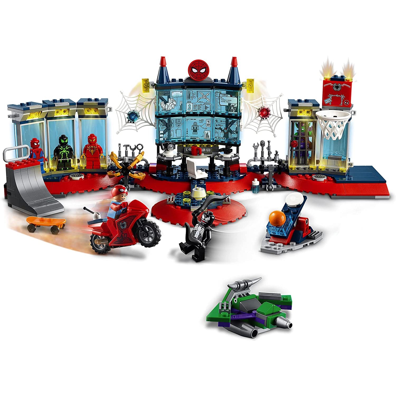 Spider man 2025 lair lego