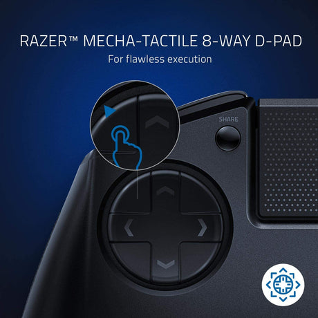 RAZER Raion: Fightpad for PS4 and PS5, Arcade Fightpad - Black