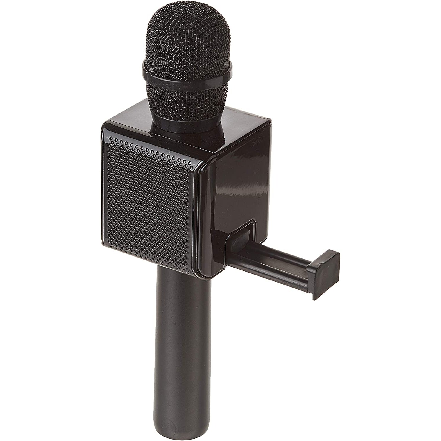 Tzumi PopSolo Rechargeable Bluetooth Karaoke Microphone Black