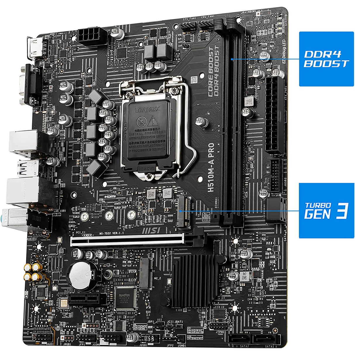 MSI H510M-A PRO Motherboard