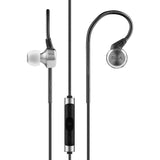 RHA MA750i In-Ear Headphones with High Resolution Audio & Mic/Remote for iOS, Black