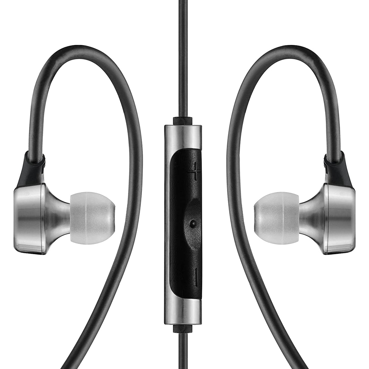 RHA MA750i In-Ear Headphones with High Resolution Audio & Mic/Remote for iOS, Black