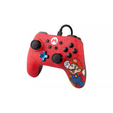 PowerA Nintendo Switch Enhanced Wired Controller - Mario - Red