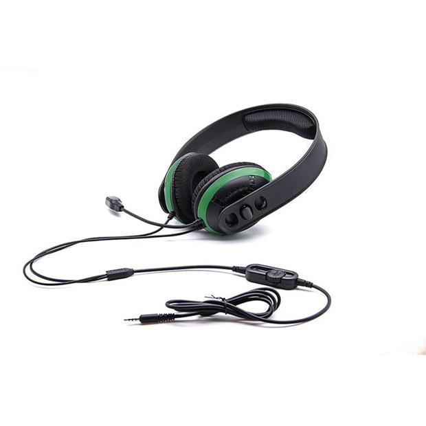 Gameware Xbox One and Series X Stereo Headset - Black / Green