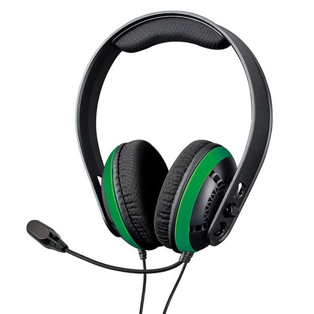 Gameware Xbox One and Series X Stereo Headset - Black / Green