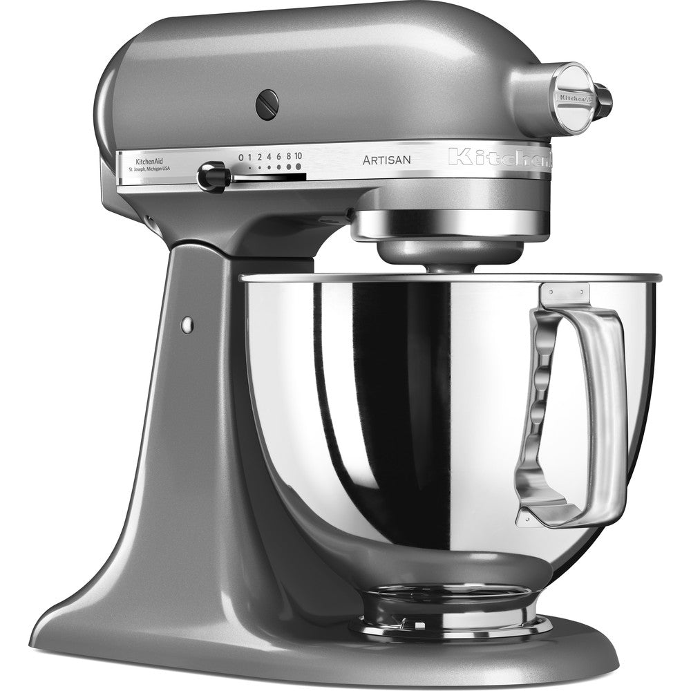 KitchenAid Artisan Mixer 4.8L 5KSM185PSBMS, Medallion Silver