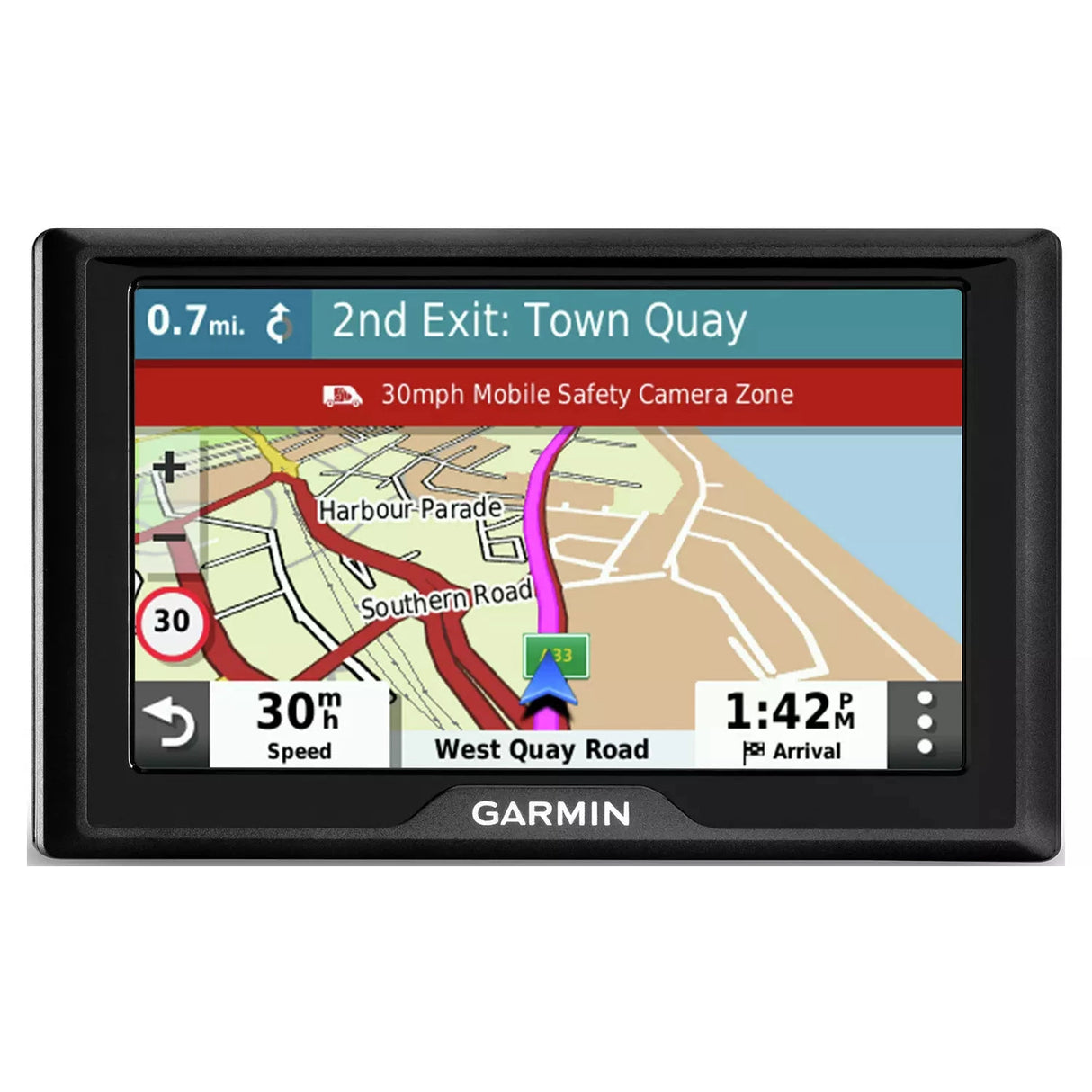 Garmin Drive 52 & Live Traffic Sat Nav - Black - Pristine