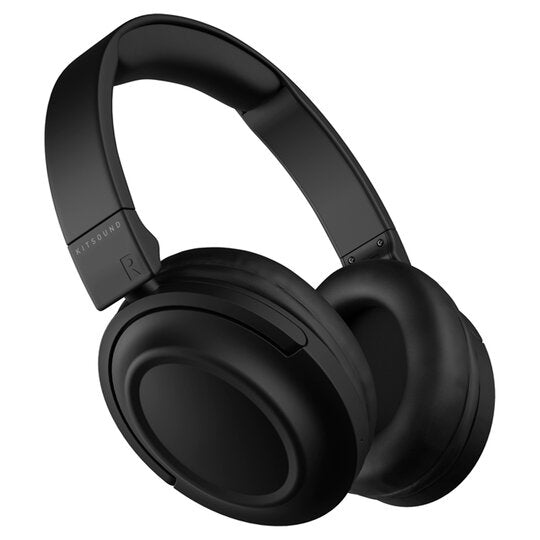 Kitsound Edge 50 Bluetooth On Ear Headphones - Black - Excellent