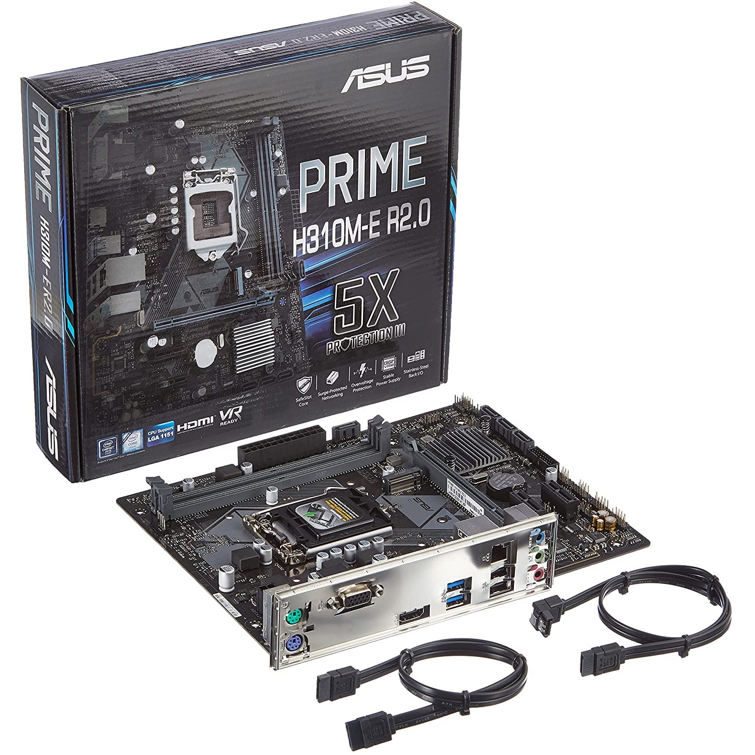 ASUS Prime H310M-E LGA1151（300シリーズ）DDR4 HDMI VGA mATX