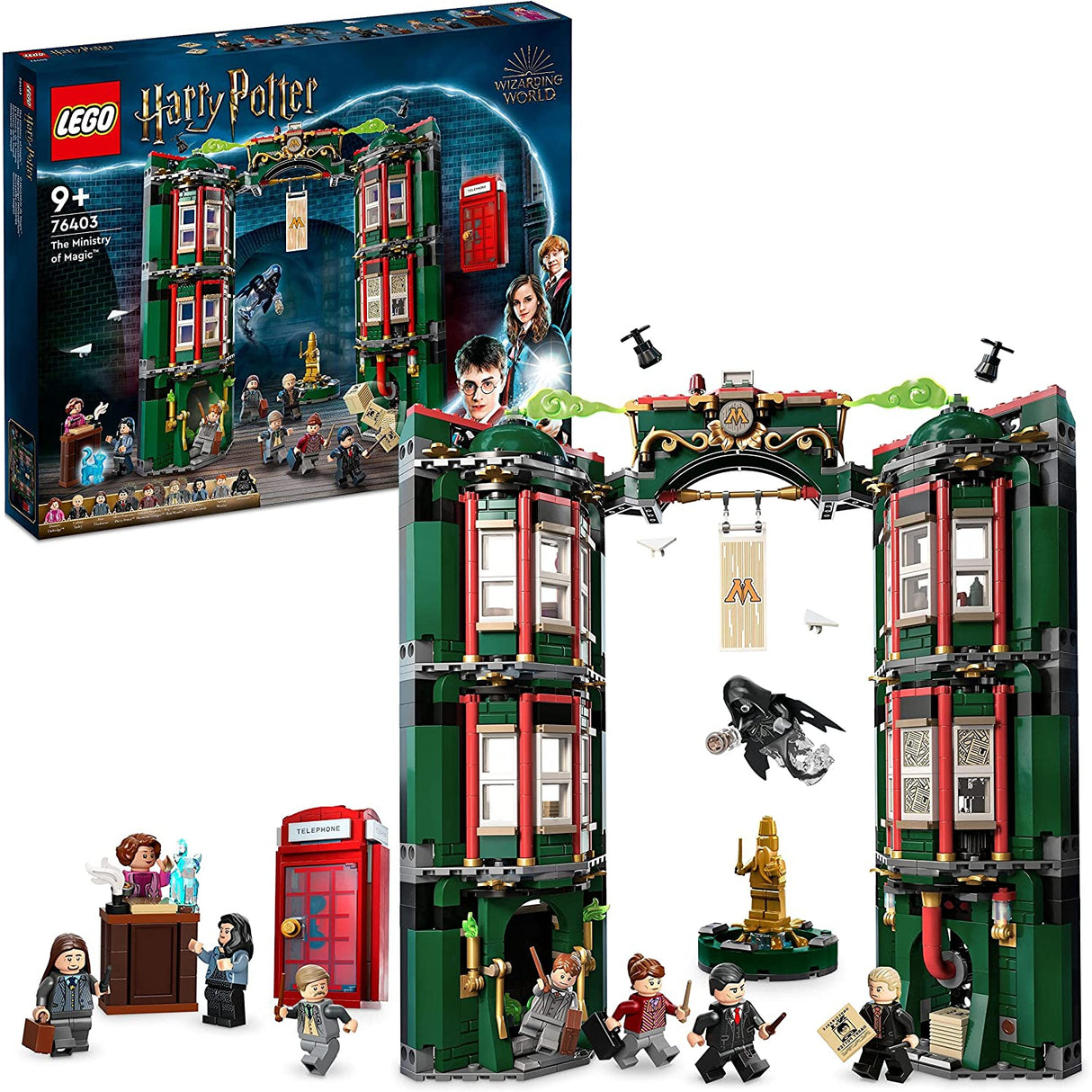 Lego 76403 Harry Potter The Ministry of Magic Modular Set - New