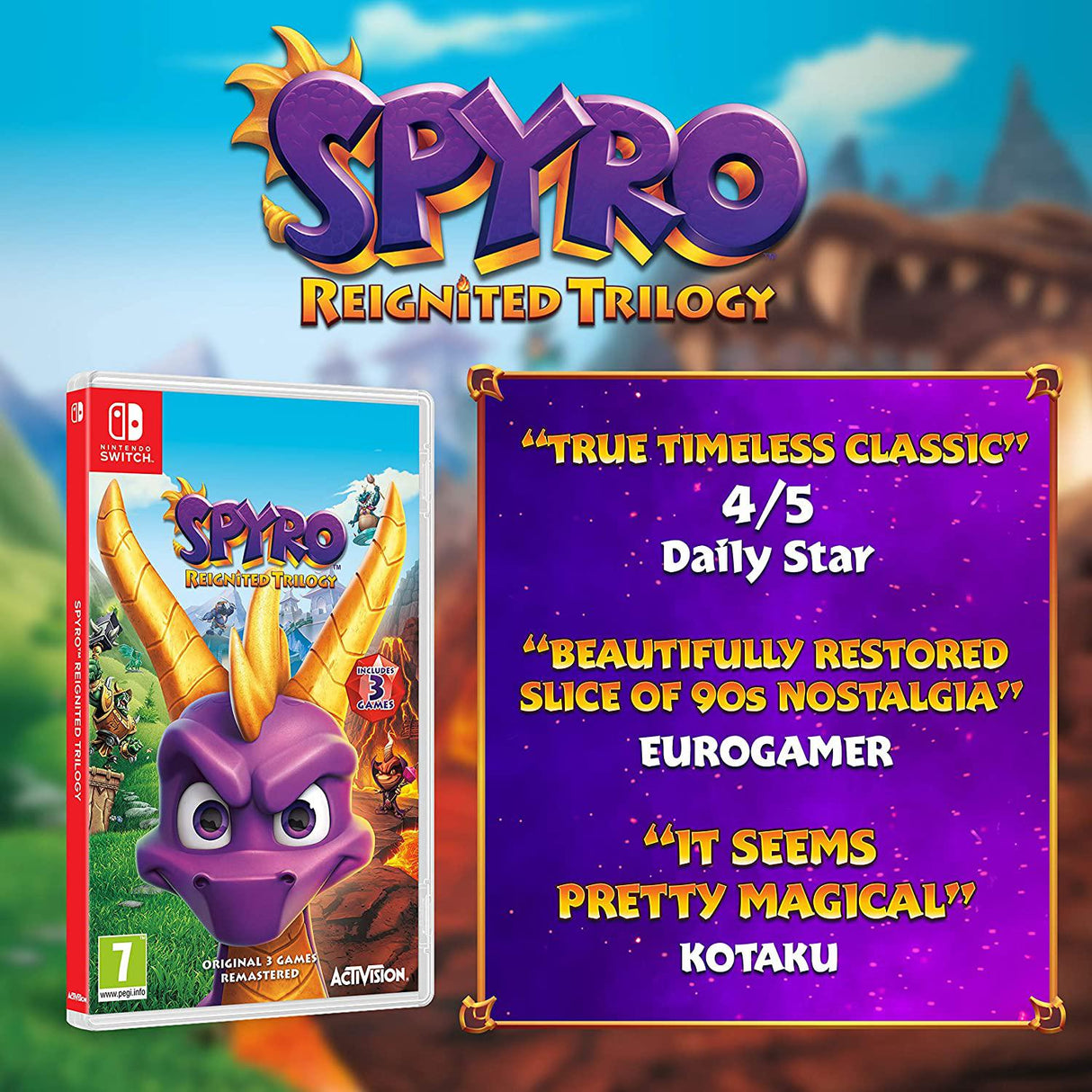 Spyro Reignited Trilogy (Nintendo Switch)