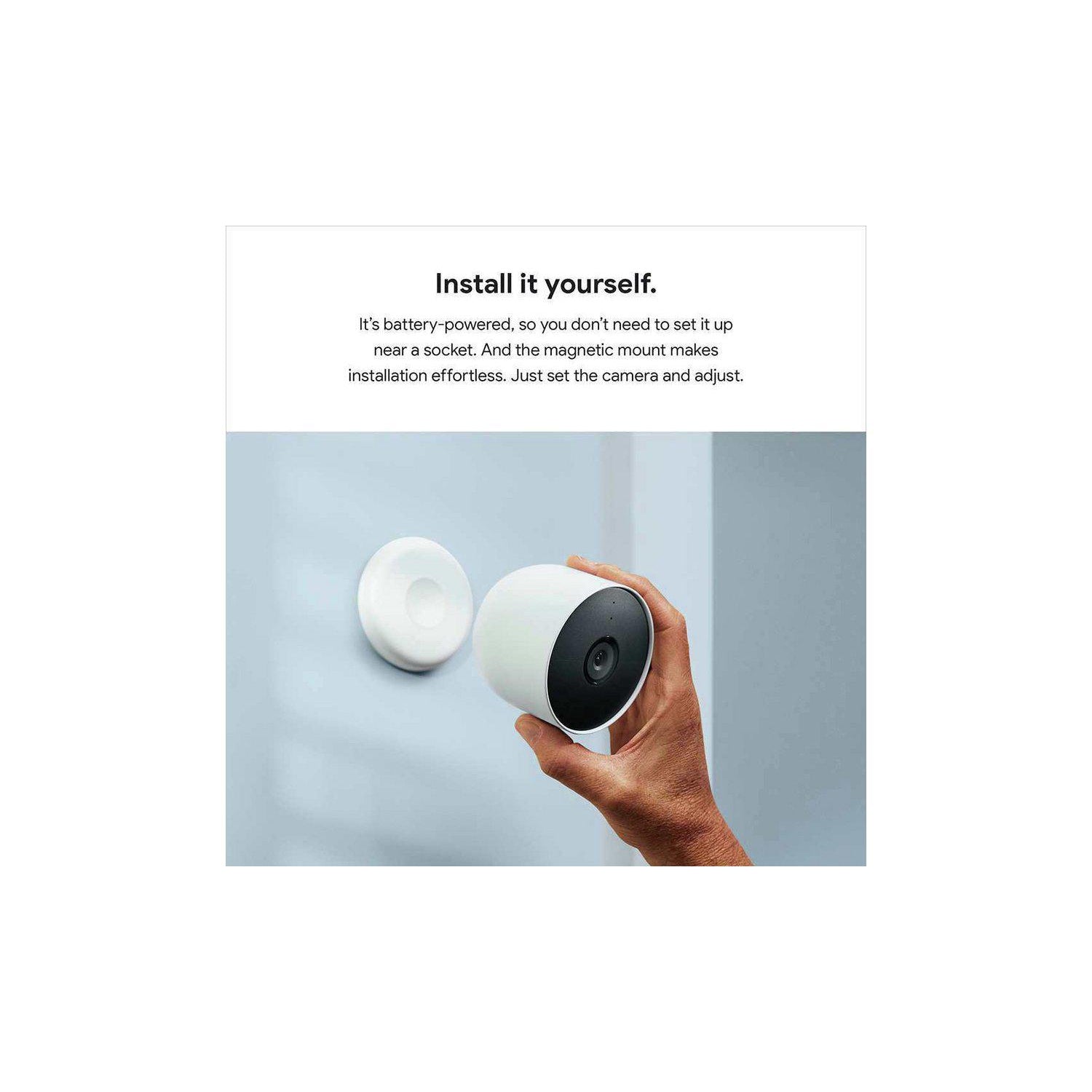 Nest battery powered fashion security camera