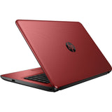 HP 14-am077na Laptop, Intel Celeron N3060, 4GB RAM, 1TB HDD, 14", Red