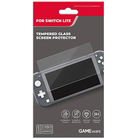 Gameware Essentials Tempered Glass Screen Protector for Nintendo Switch