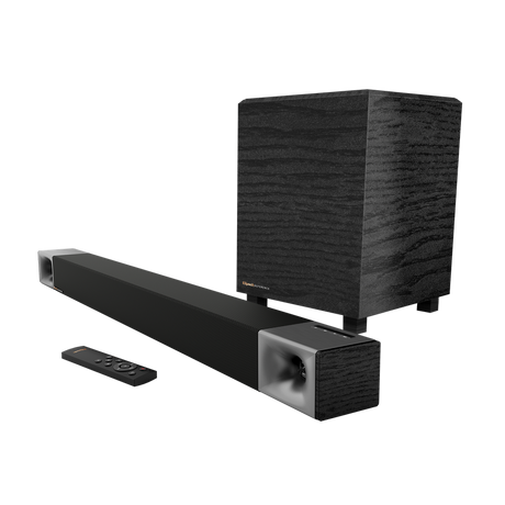 Klipsch Cinema 400 2.1 Wireless Soundbar & Subwoofer - Black - Refurbished Good